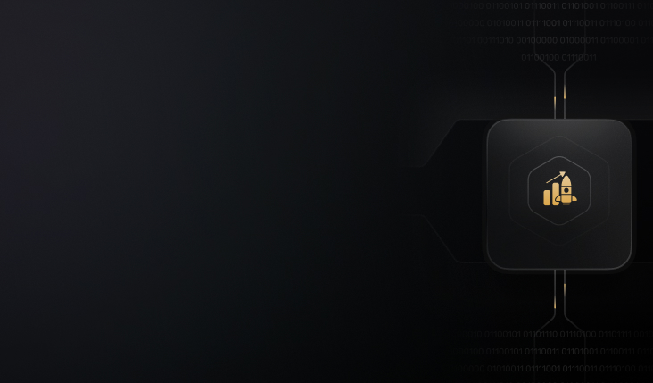 Speed gauge showing 400% improvement