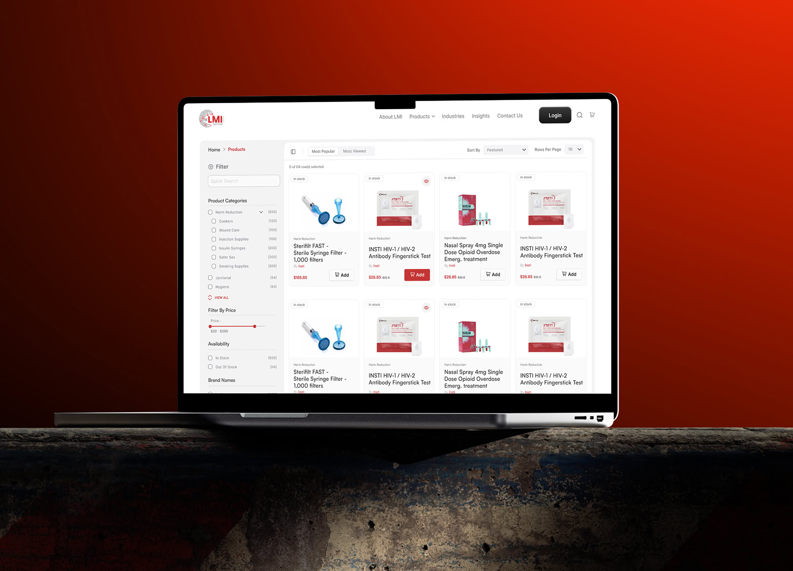 Rehab CEOs client interface